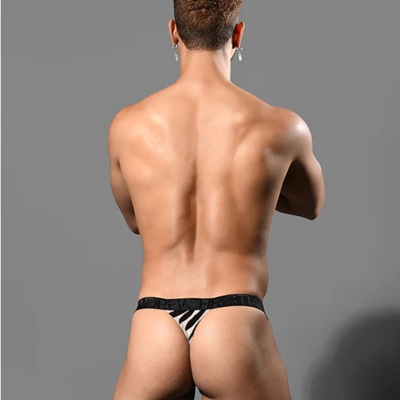 Andrew Christian Sheer Thong NWT - Picture 3 of 5